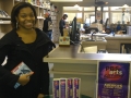 Patron in the library